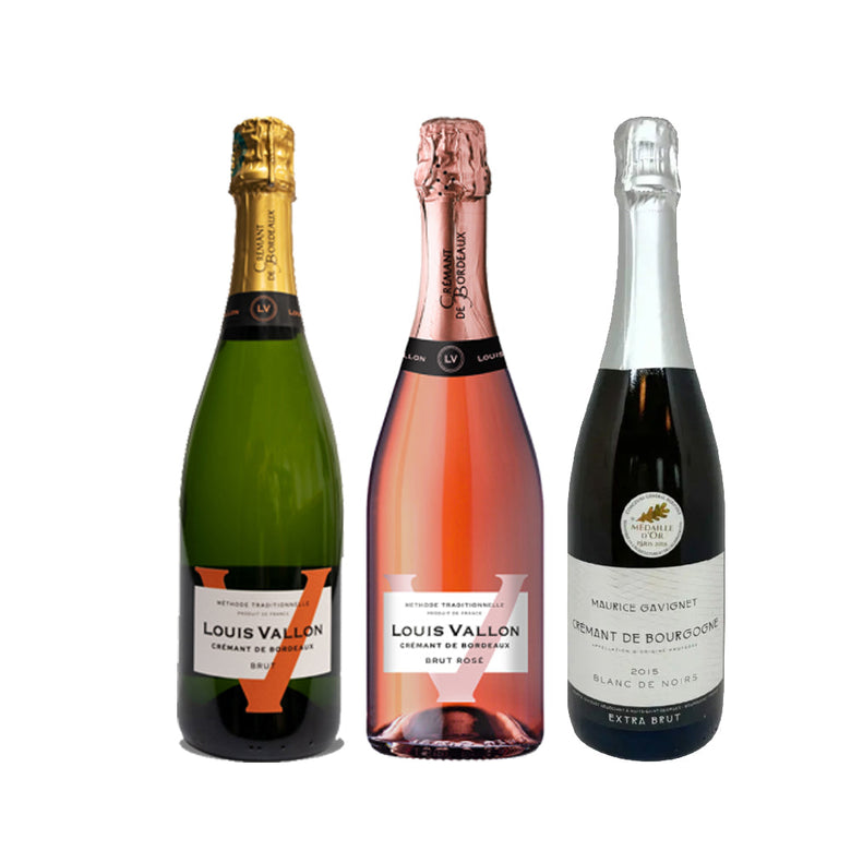 Nouveautés : Crémants Bourgogne et Bordeaux